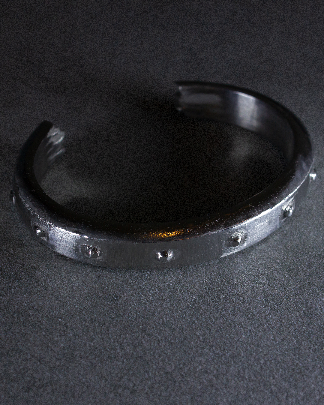 Ripped Iron Bangle