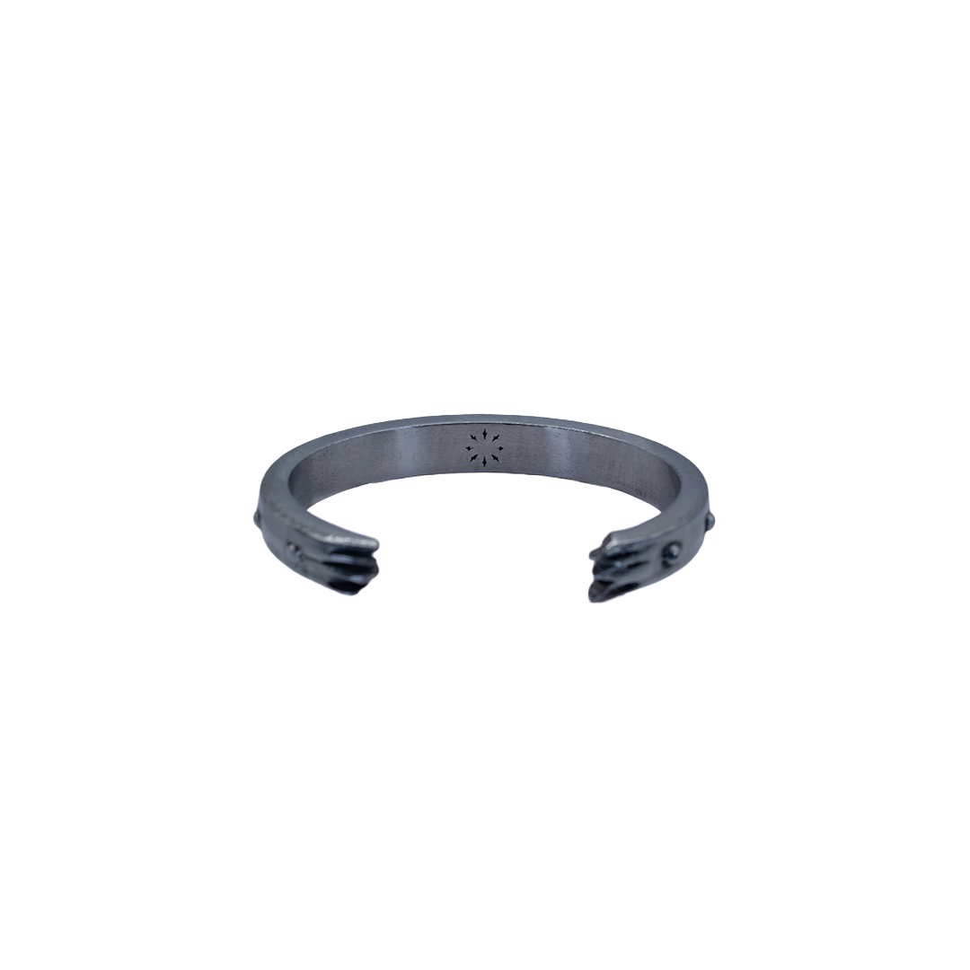 Ripped Iron Bangle